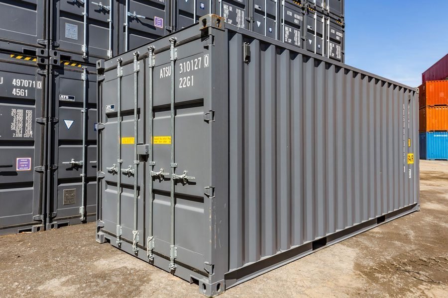 20-double-door-shipping-container_1.jpg 20-STOPOWY KONTEJNER MORSKI Z PODWÓJNYMI DRZWIAMI, PRAKTYCZNIE NOWY - obrazek 1