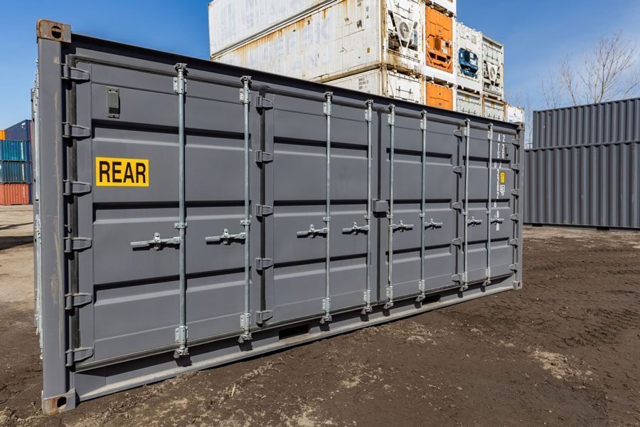20-open-side-storage-container.jpg PRAWIE NOWY 20-STOPOWY KONTEJNER Z OTWARTĄ BOKĄ - obrazek 2